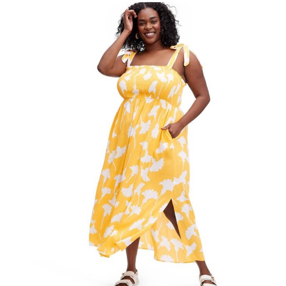 NWT Diane Von Furstenberg Dress Yellow